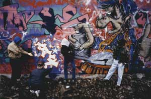 First Legal Graffiti Hall Of Fame in Hamburg